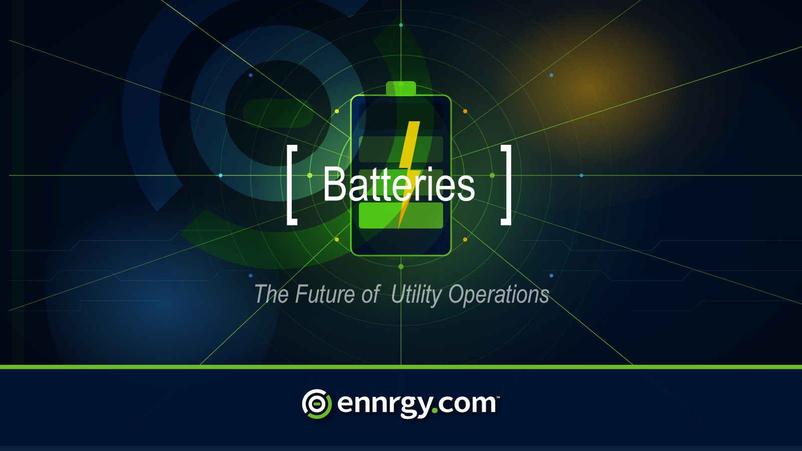 Batteries Are the Future of Utility Operations — Michael Parrella, CEO of ennrgy.com