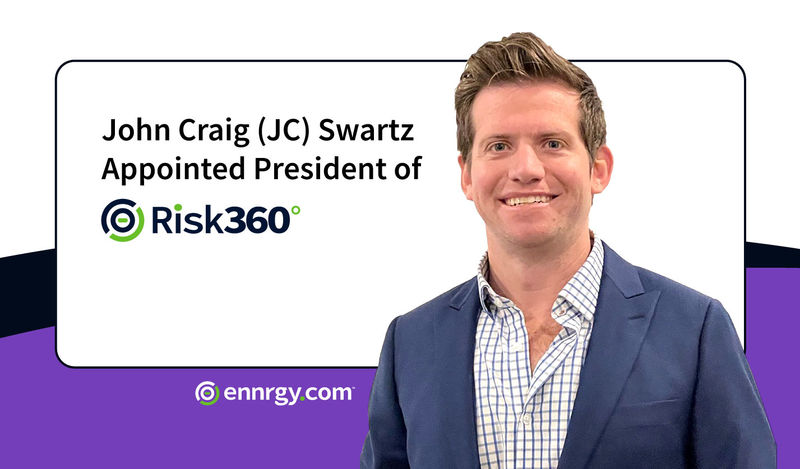 John craig jc swartz appointed president of risk360 at ennrgy